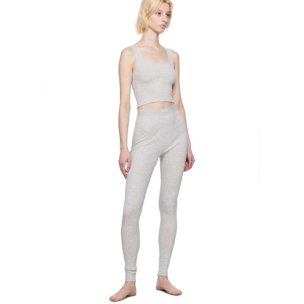 Skims cotton ribbed leggings S